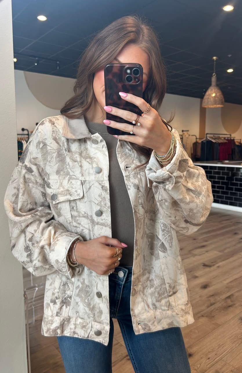 Catherine Camo Jacket