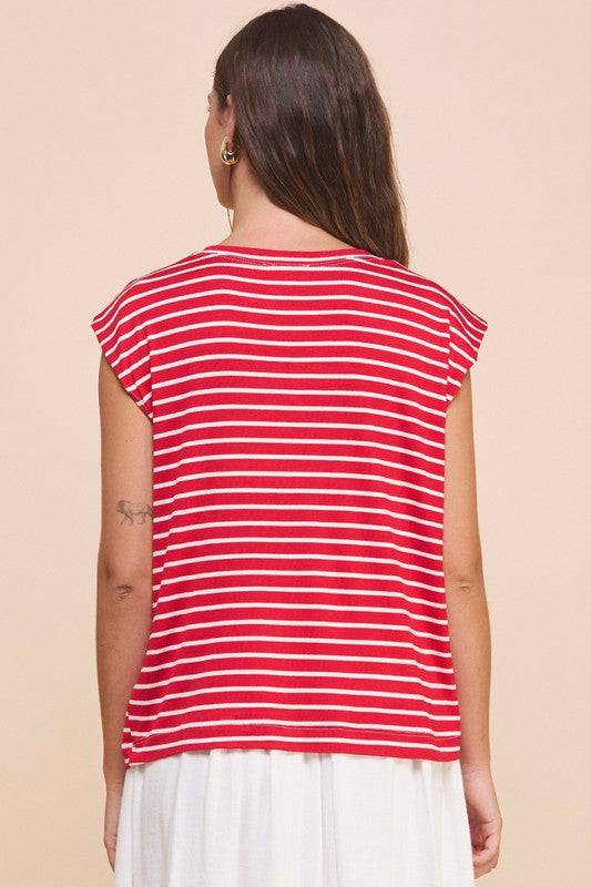 HBTD Top (Solid Red)