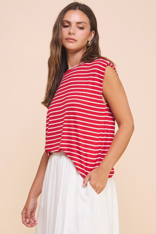 HBTD Top (Solid Red)