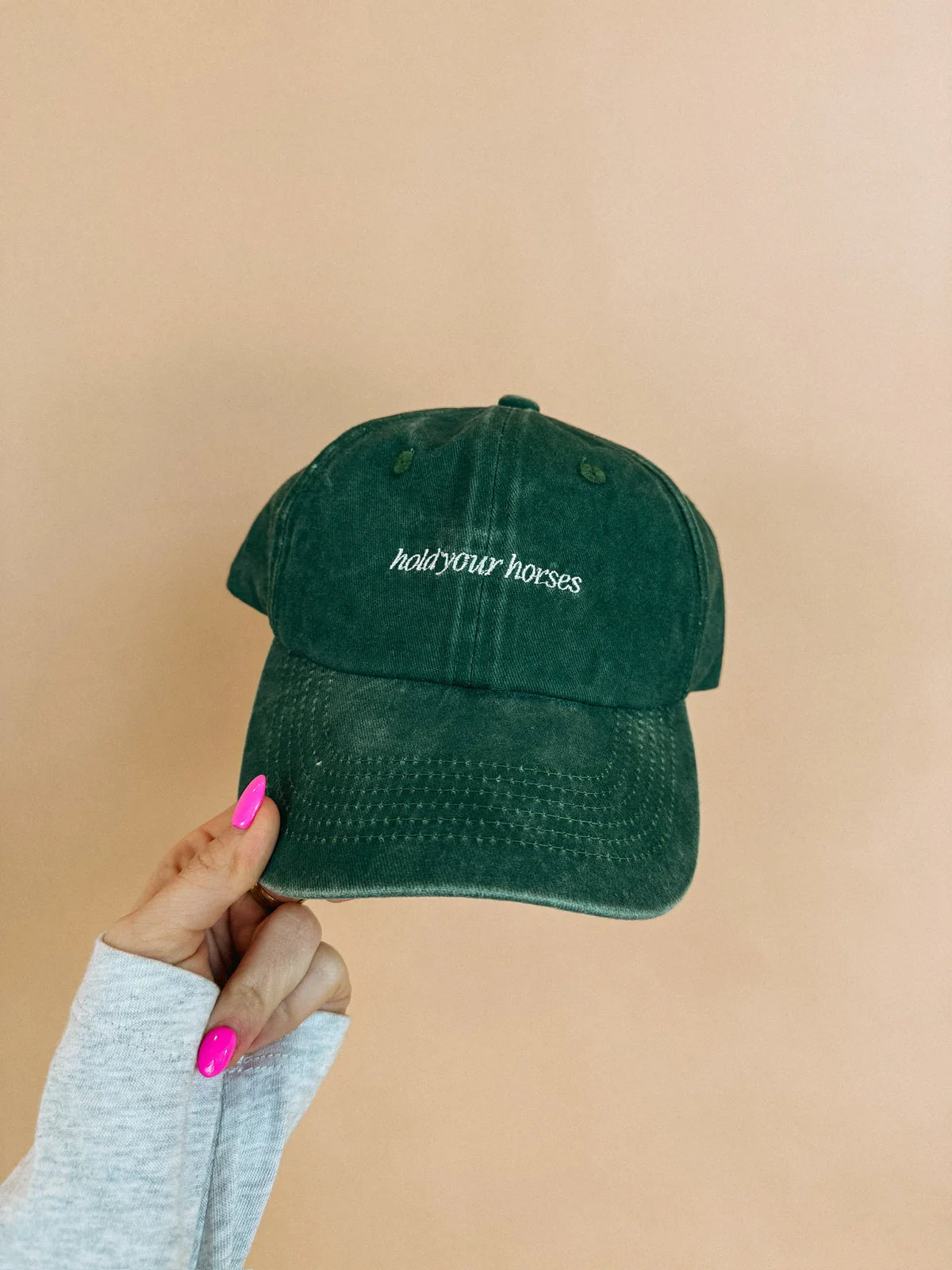 Hold your horses hat