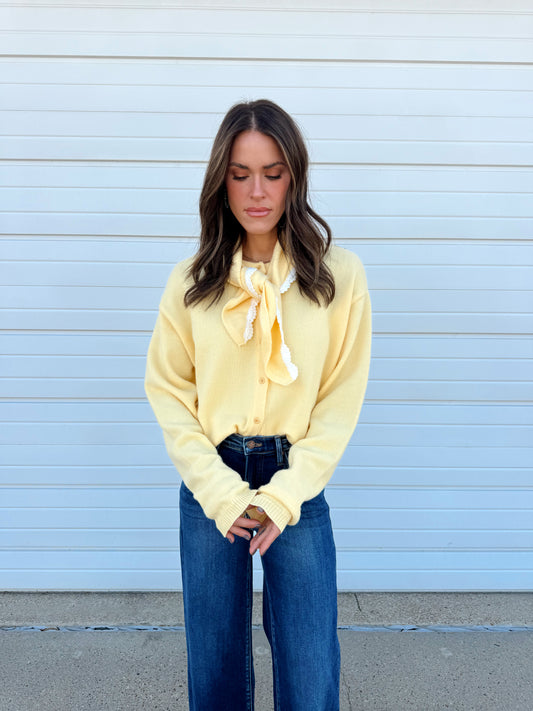 Emeline Cardigan & Scarf
