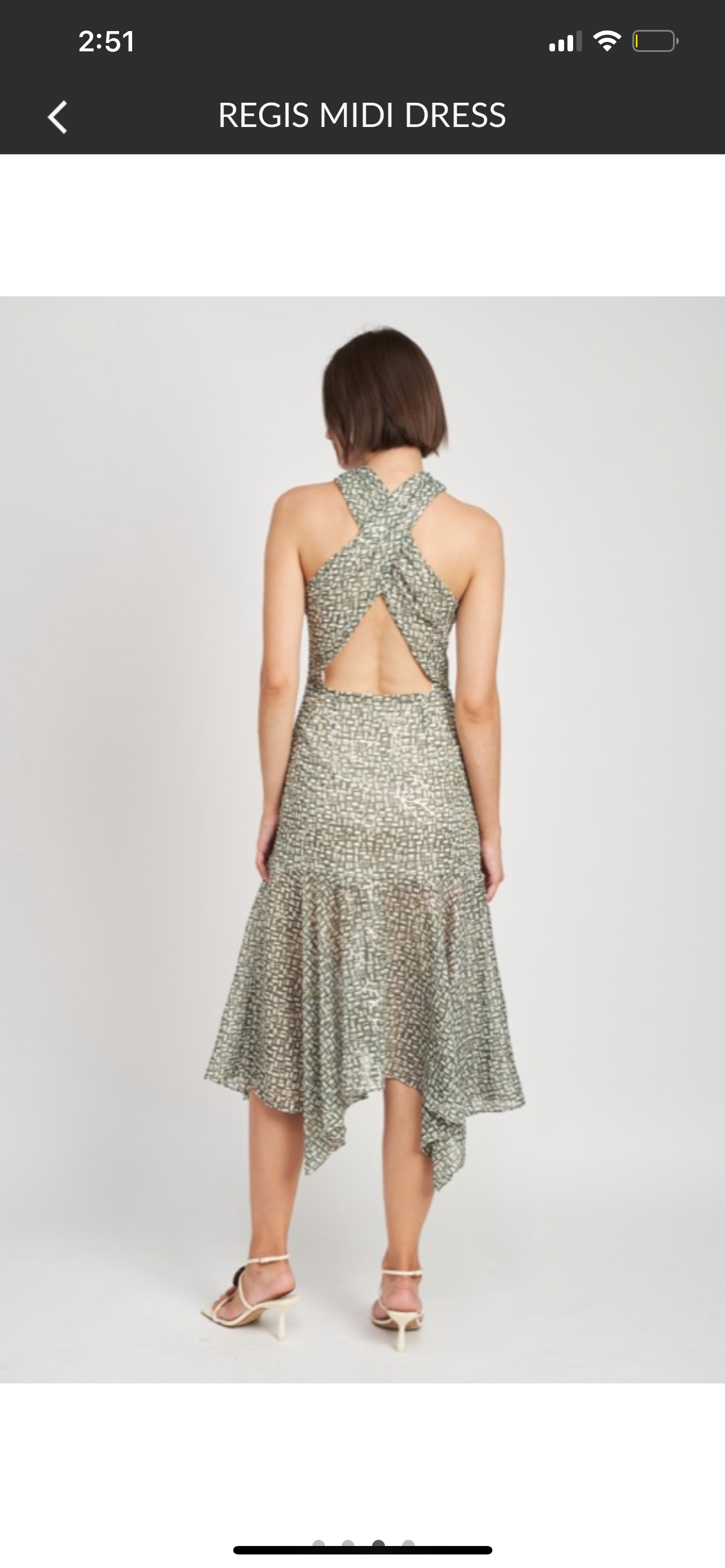 Paisley Halter Dress
