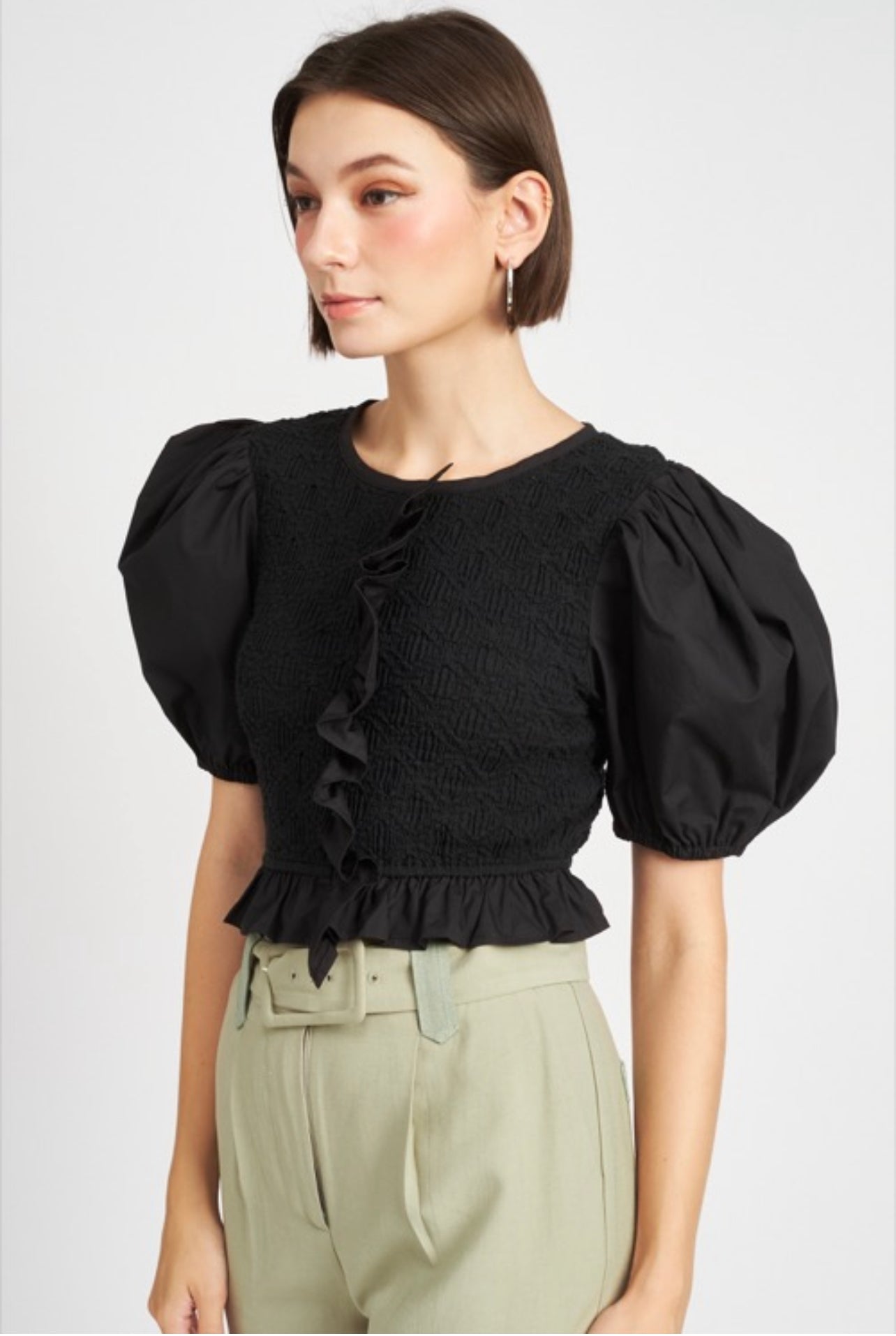 Holland Puff Sleeve Top