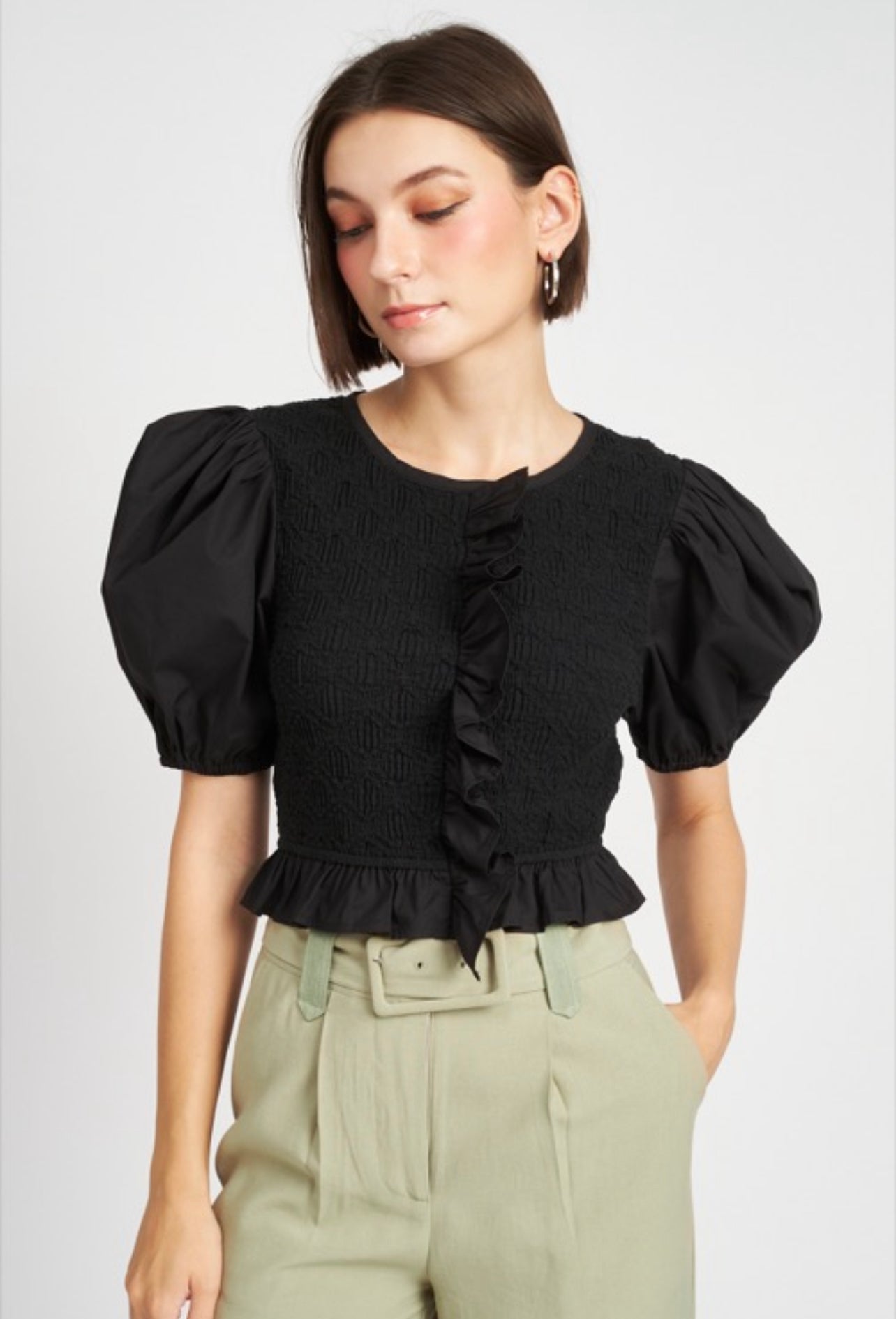 Holland Puff Sleeve Top