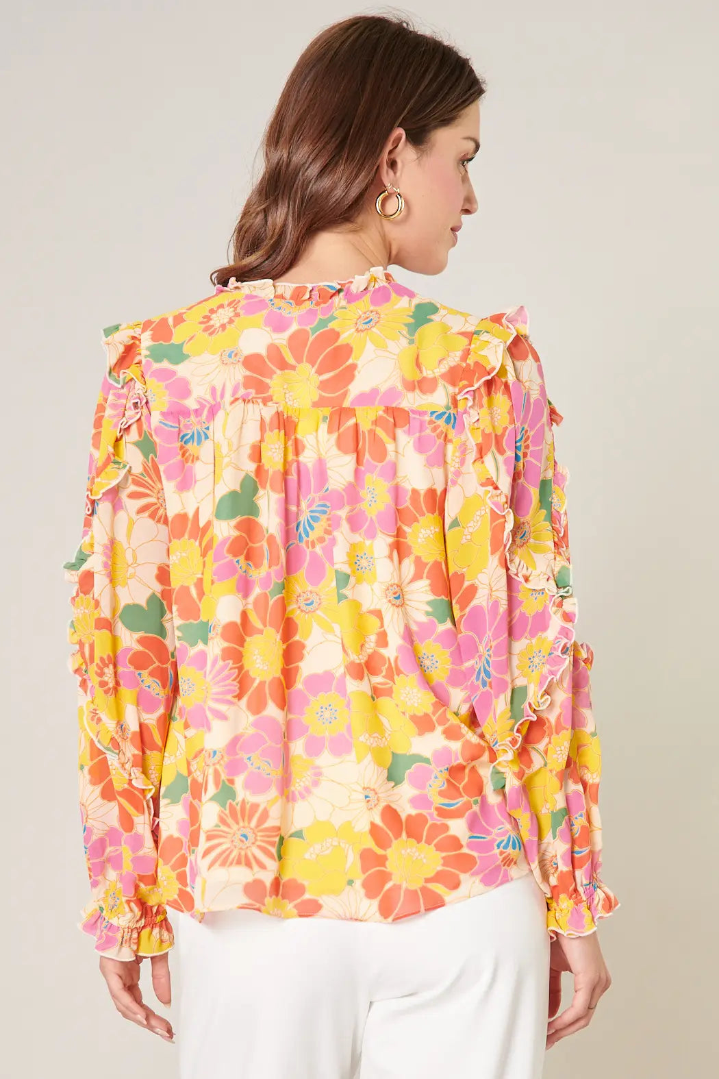 Zippy Tropical Blouse